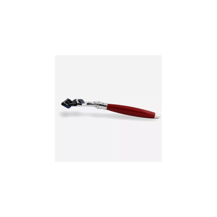 Maquinilla Afeitar "Gillette Fusion" Plisson Roja