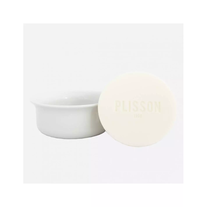 Plisson Porcelain Bowl and Soap