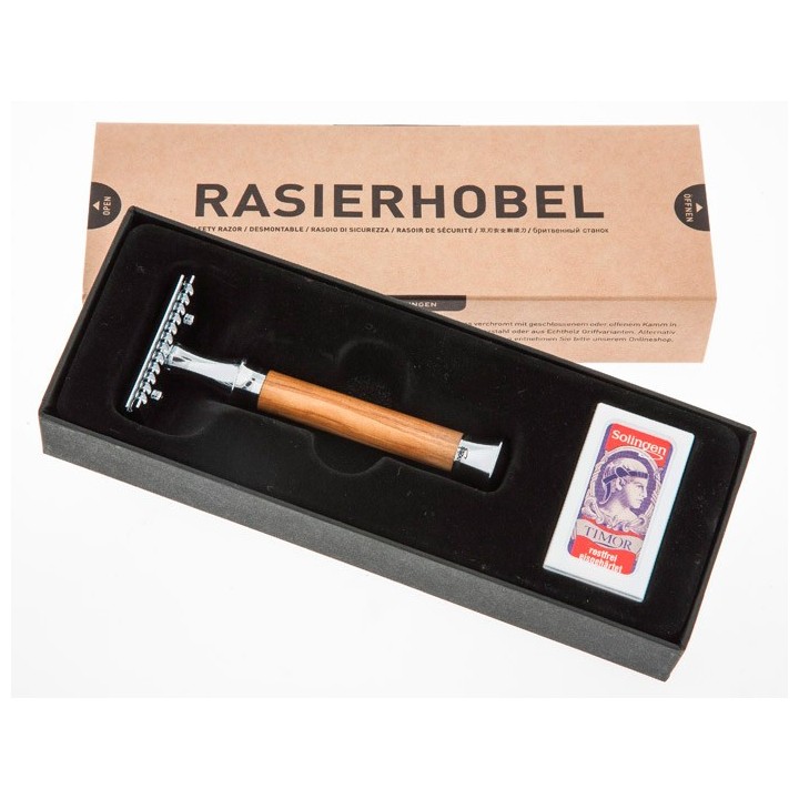 Maquinilla Clásica Afeitar Timor Peine Cerrado 1360