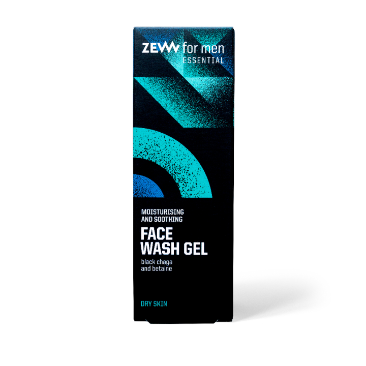 Gel Limpiador Facial - Piel Seca Essential Zew for Men 100ml