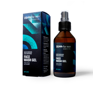 Gel Limpiador Facial - Piel Seca Zew for Men 100ml
