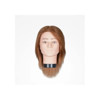 Cabeza Maniquí Cabello Natural 100% 15-18cm Bifull Profesional
