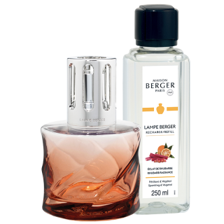 Lámpara Spirale Rose + Perfume 250ml Maison Berger Paris 1898