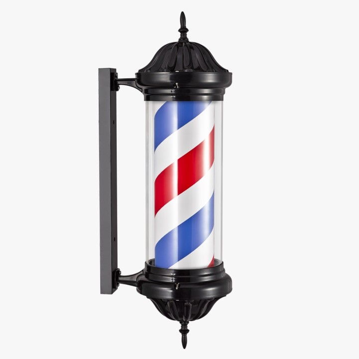 Epsilon Black Classic Barber Pole