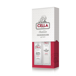 Pack Regalo Barba Gel Higienizante 150ml & Bálsamo Protector Cella Millano 100ml