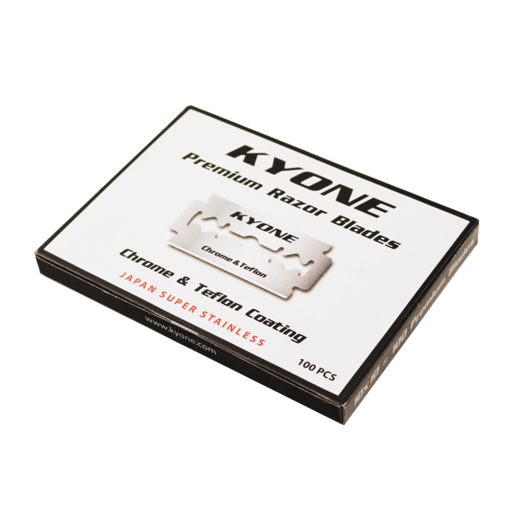100 Cuchillas Afeitar Doble Hoja Kyone