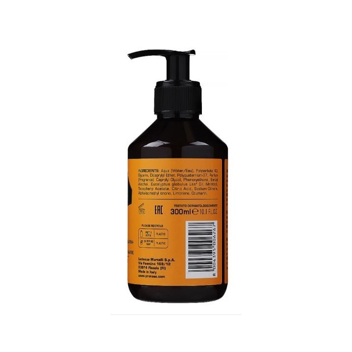 Bálsamo para barba madera y especias proraso 300ml