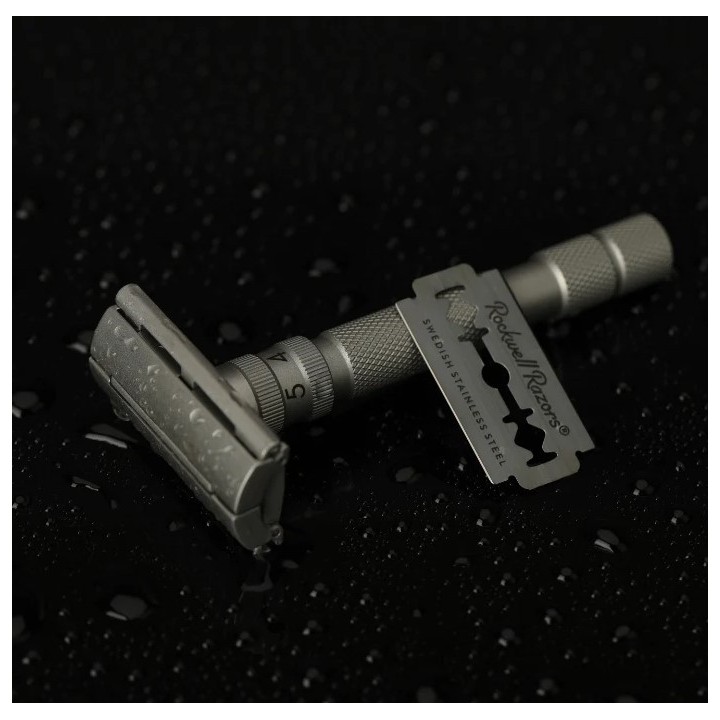 Maquinilla De Afeitar Rockwell T2 Acero Inoxidable