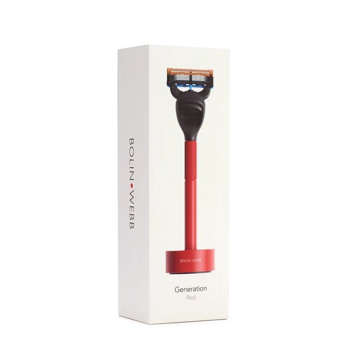 Bolin Webb Stand & Red Generation Razor Set