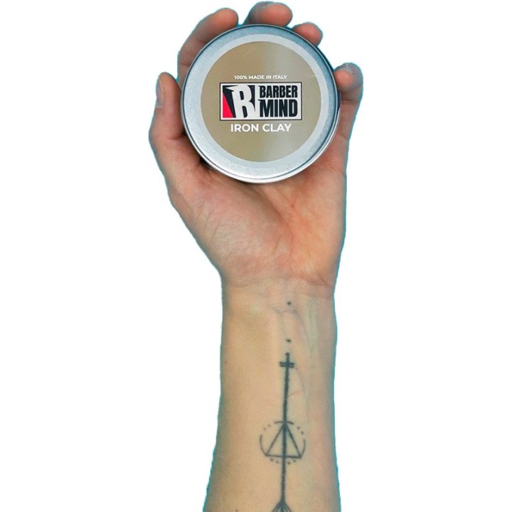 Pomada Cabello Iron Clay Barber Mind 100ml