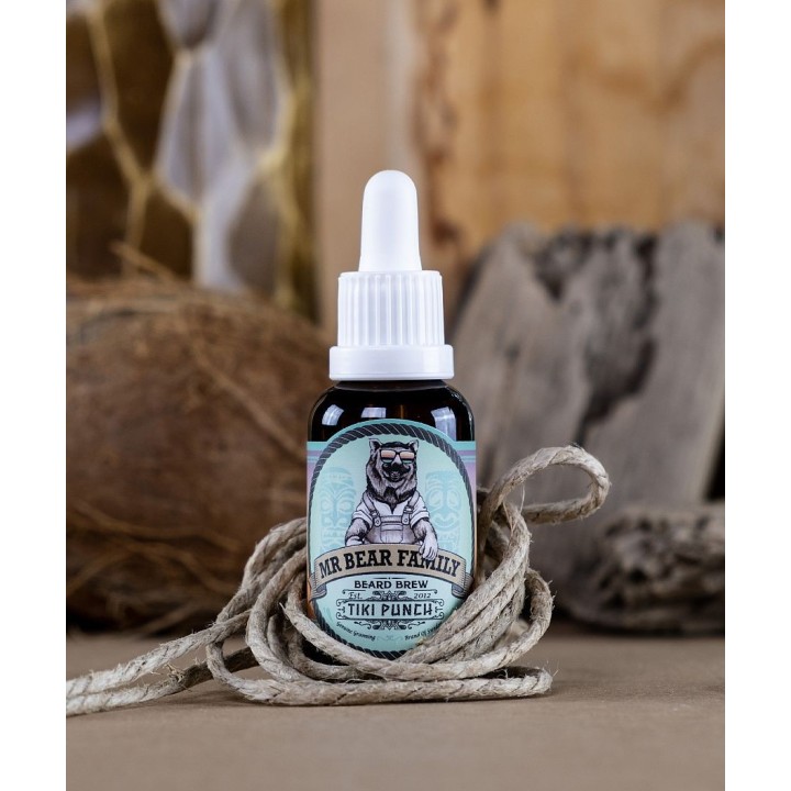 Mr Bear Family Tiki Punch Beard Oil 30ml