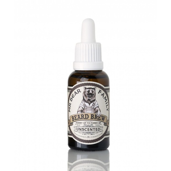 Mr Bear Family Unscented Beard Oil 30ml