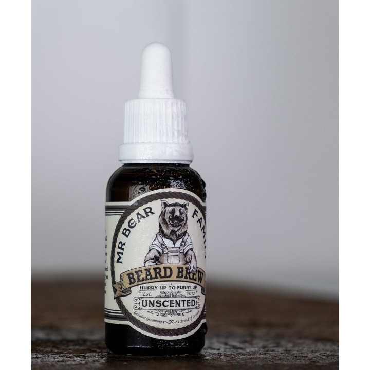 Mr Bear Family Unscented Beard Oil 30ml