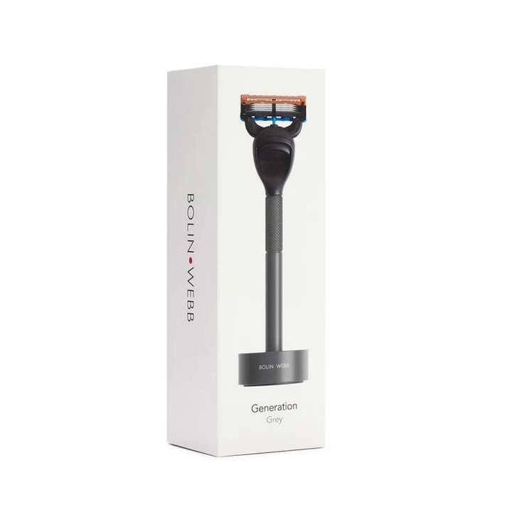 Bolin Webb Stand & Grey Generation Razor Set