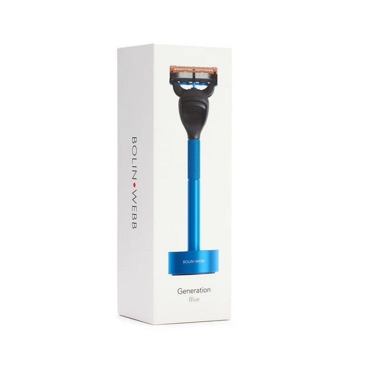 Bolin Webb Stand & Blue Generation Razor Set