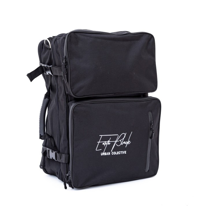 Earth Black Black Barber Supplies Bag