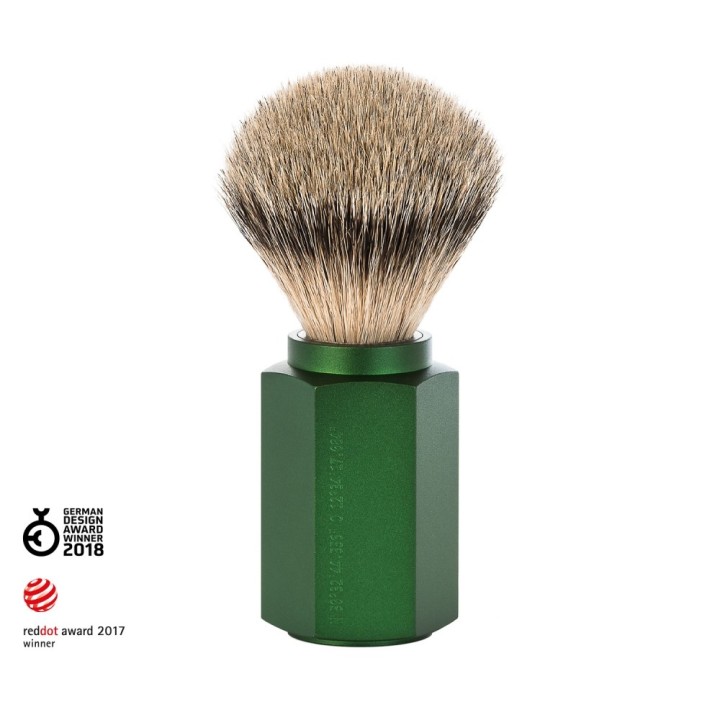 Set Afeitado Mühle Brocha Afeitar & Maquinilla Hexagon Forest