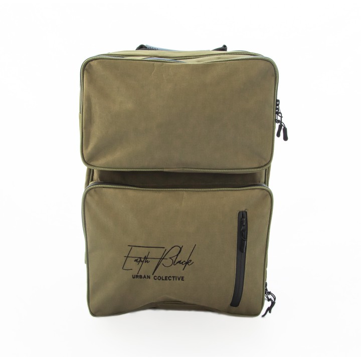 Mochila Profesional Barbero Verde Earth Black