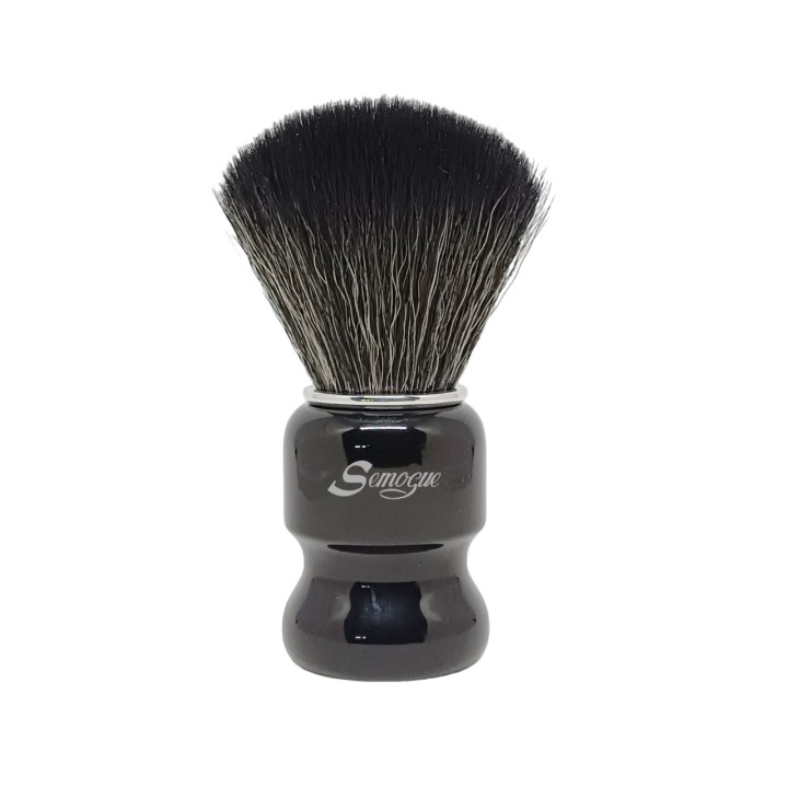 Semogue Pharos C3 Pure Black Horse Synthetic Shaving Brush