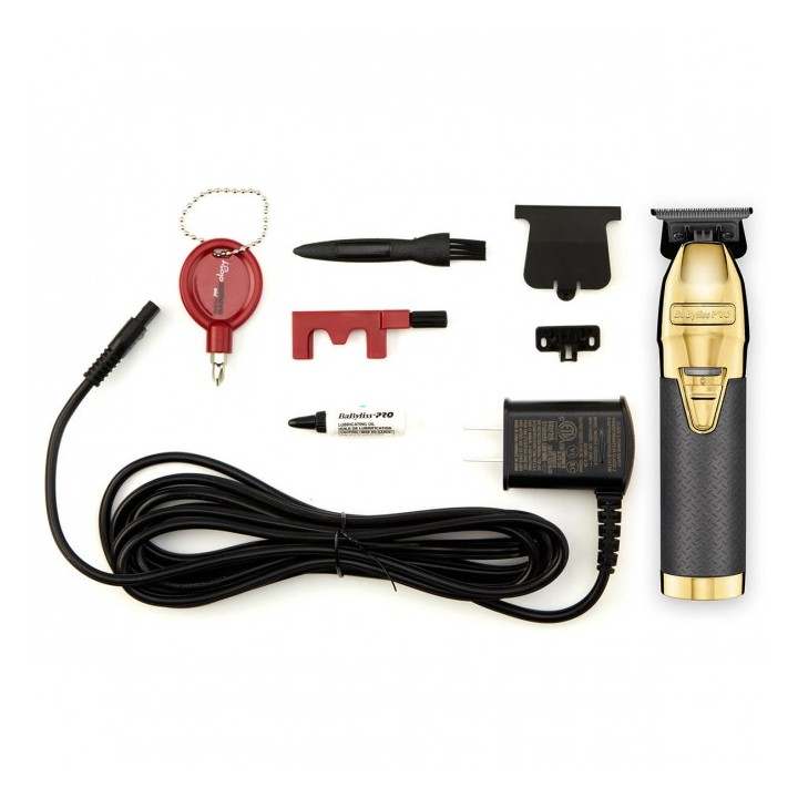 Máquina Retoques Profesional Trimmer BOOST+ Gold Skeleton FX Babyliss