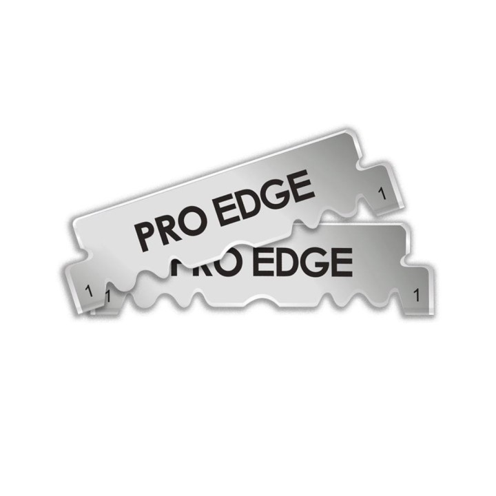 RK Blades 100 Pro Edge Platinum Split Razor Blades