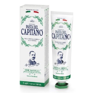 Dentífrico Pasta del Capitano 1905 Herbal 75ml
