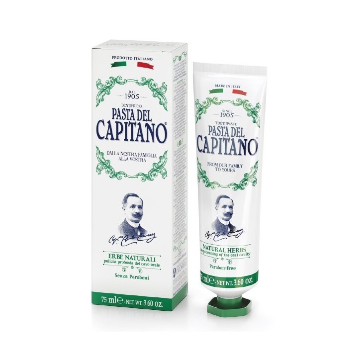 Pasta del Capitano 1905 Toohpaste Herbs 75ml