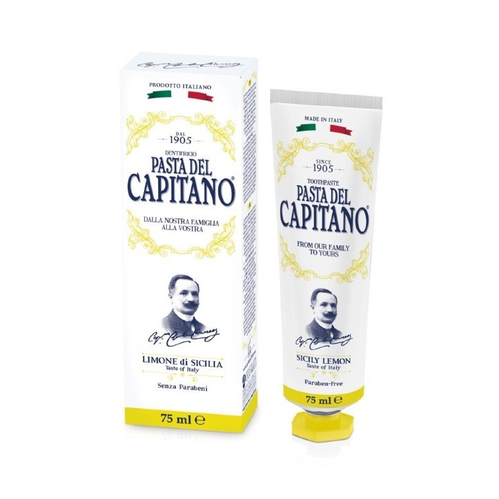 Pasta del Capitano 1905 Toohpaste Sicily Lemon 75ml