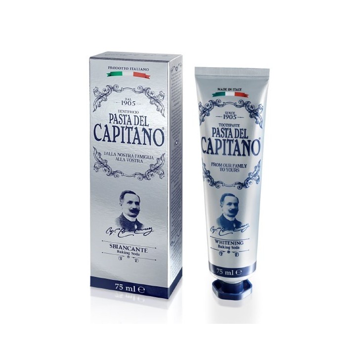 Pasta del Capitano Toothpaste 1905 Baking Soda 75ml