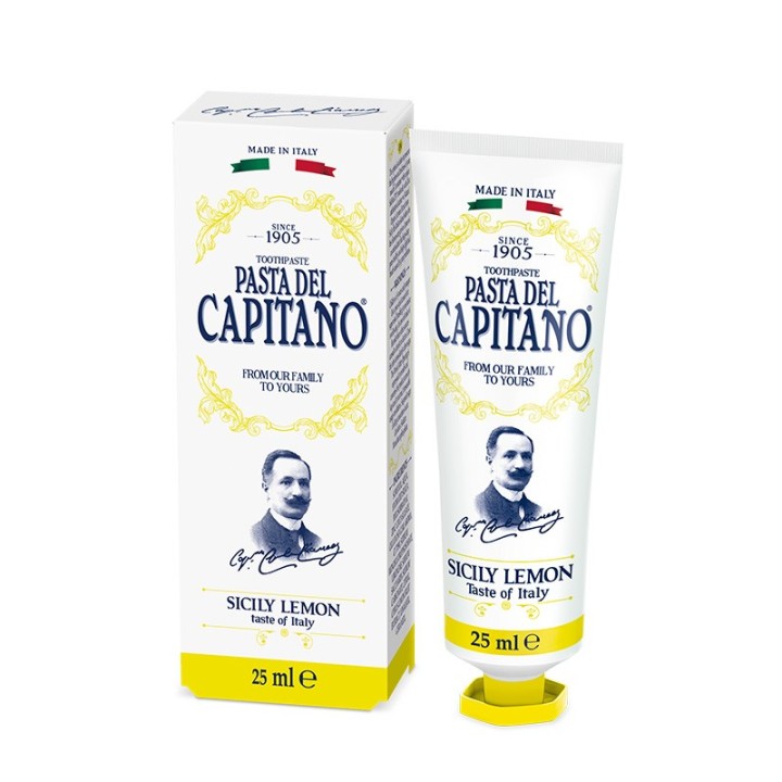 Pasta del Capitano 1905 Toohpaste Sicily Lemon 25ml