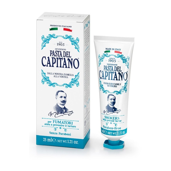 Dentífrico Pasta del Capitano 1905 Fumadores 25ml