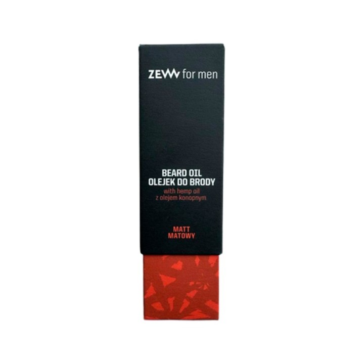Aceite para Barba con Cáñamo efecto Mate Zew for Men 30ml