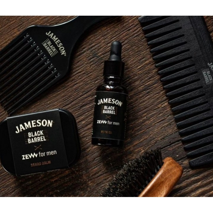 Aceite Barba Jameson Black Barrel Zew For Men 30ml
