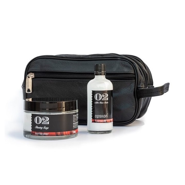 Promoción Set Afeitado Epsilon Scottish Spirit Negro