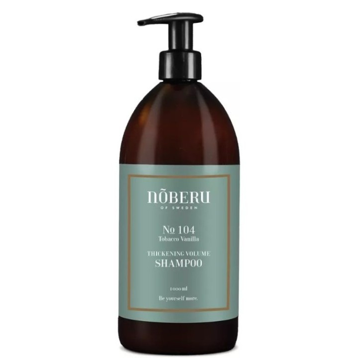 Noberu of Sweden Tobacco Vanilla Volume Shampoo 1 L