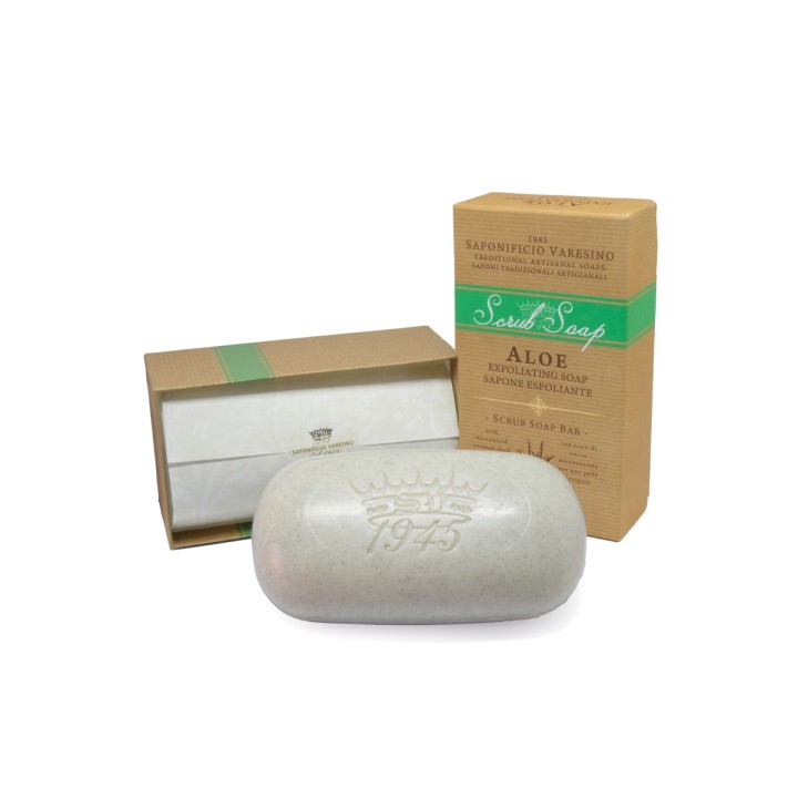 Saponificio Varesino Aloe Exfoliating Bath Soap 300g