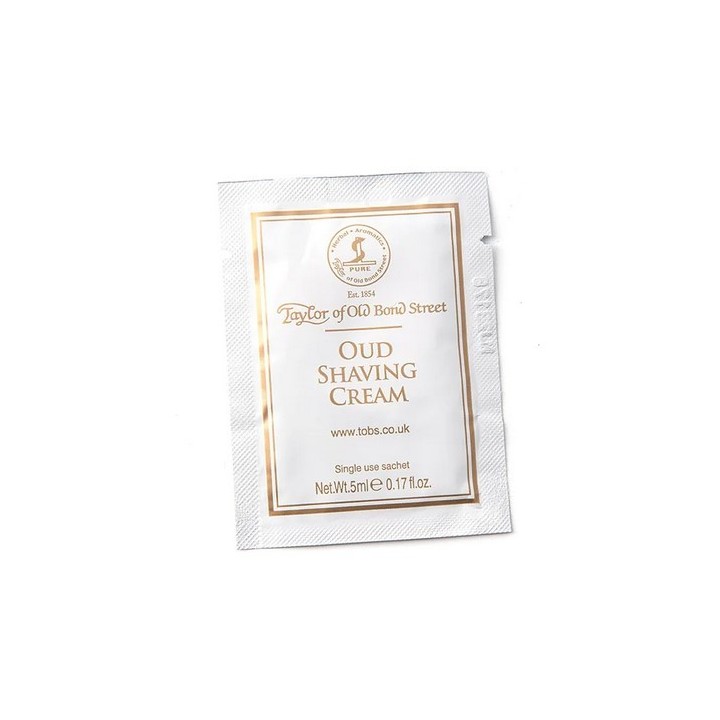 Taylor of Old Bond Street Oud Shaving Cream Sample 5ml