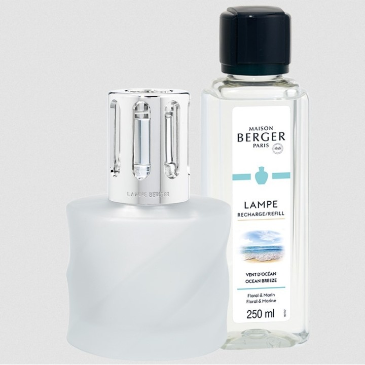 Lámpara Spirale Ice + Perfume 250ml Maison Berger Paris 1898