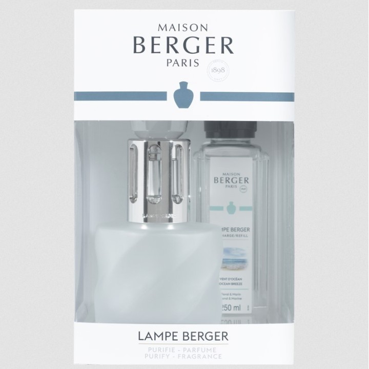 Lámpara Spirale Ice + Perfume 250ml Maison Berger Paris 1898