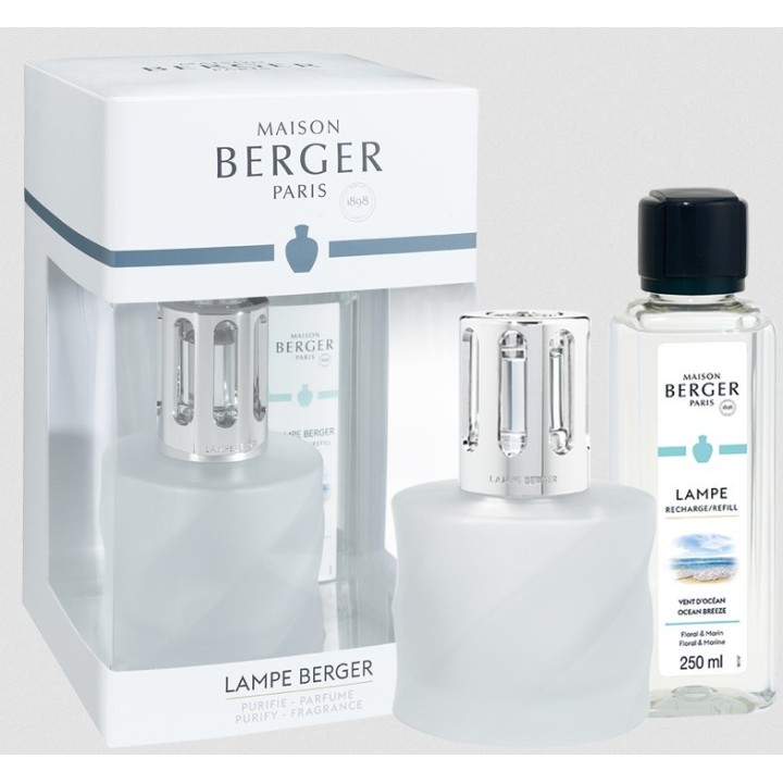 Lámpara Spirale Ice + Perfume 250ml Maison Berger Paris 1898