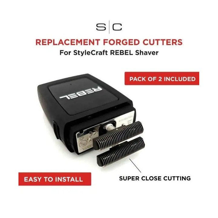 Cuchillas Afeitadora Rebel StyleCraft