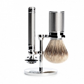 Set Afeitado Mühle Brocha Afeitar & Maquinilla Serie Tradicional