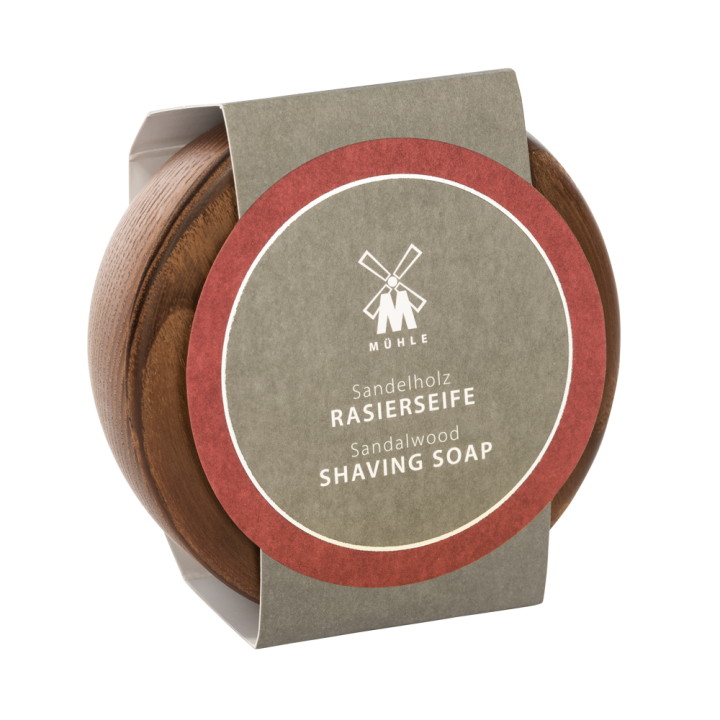 Mühle Sandalwood Shaving Soap & Wooden Bowl 65gr