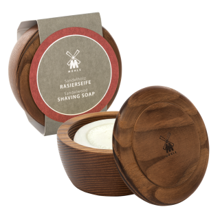 Mühle Sandalwood Shaving Soap & Wooden Bowl 65gr