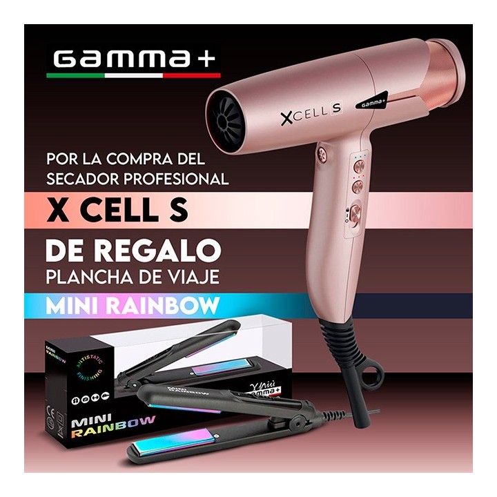 Secador X-CELL S Gamma Piu Oro Rosa