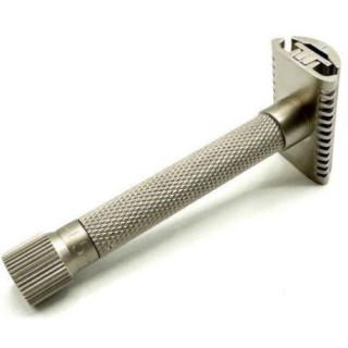 Maquinilla de afeitar ajustable Parker con peine abierto - All Satin