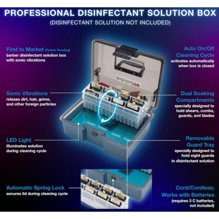Babyliss Barbersonic Disinfectant Box