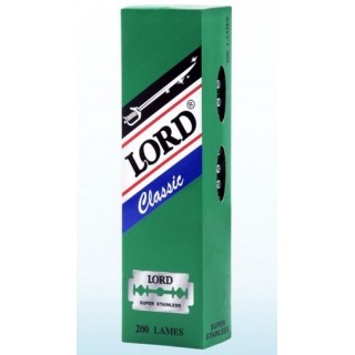 200 Cuchillas de afeitar Doble Hoja Lord Súper Inox