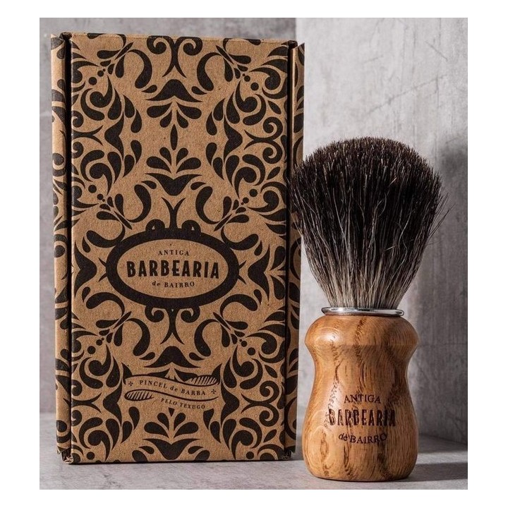 Brocha de Afeitar Tejón Antigua Barbería de Barrio