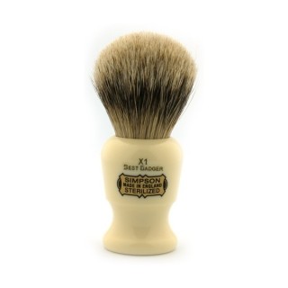 Brocha Afeitar Tejón - Simpsons "Commodore X1" Best Badger